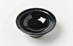 ルリ縁しのぎ3.5寸鉢