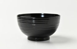 欅 子供椀 黒