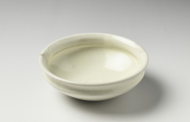 荒賀文成 粉引馬盥小皿